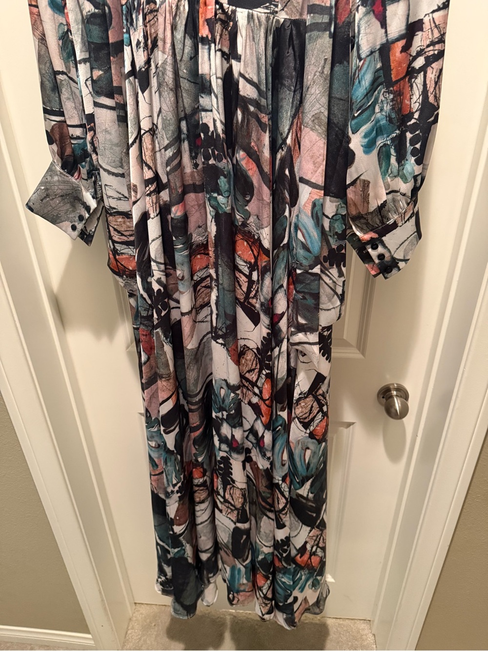 Long dress perfect for holidays
